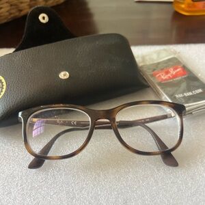 Ray-Ban Eyeglasses Frames RB 7078 2012 Mens Brown Havana Square